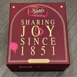 Kiehl's Advent Calendar Empty Box